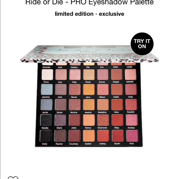 Violet Voss “Ride or Die” pallet - Picture 4 of 4